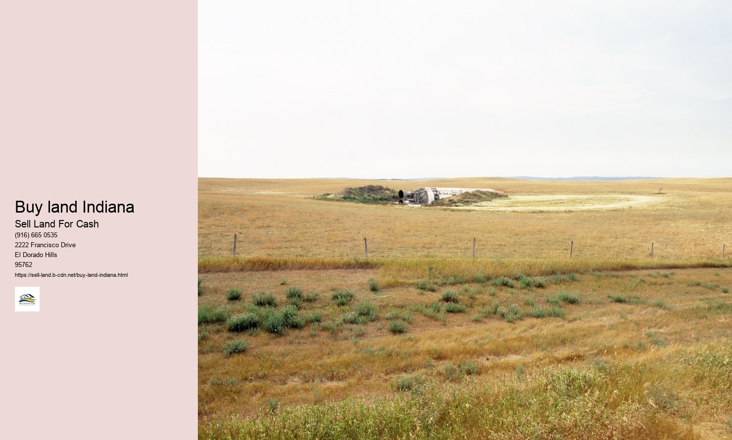 Buy land Indiana