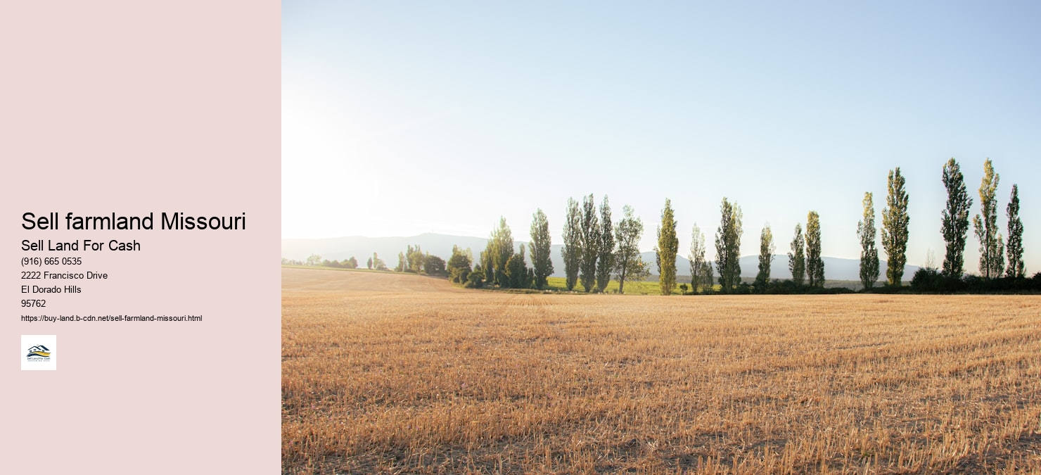 Sell farmland Missouri